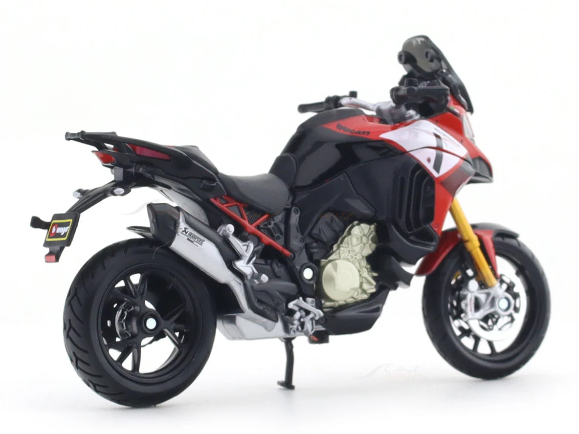 Bburago 1:18 Ducati Multistrada V4 Motorcycle Model