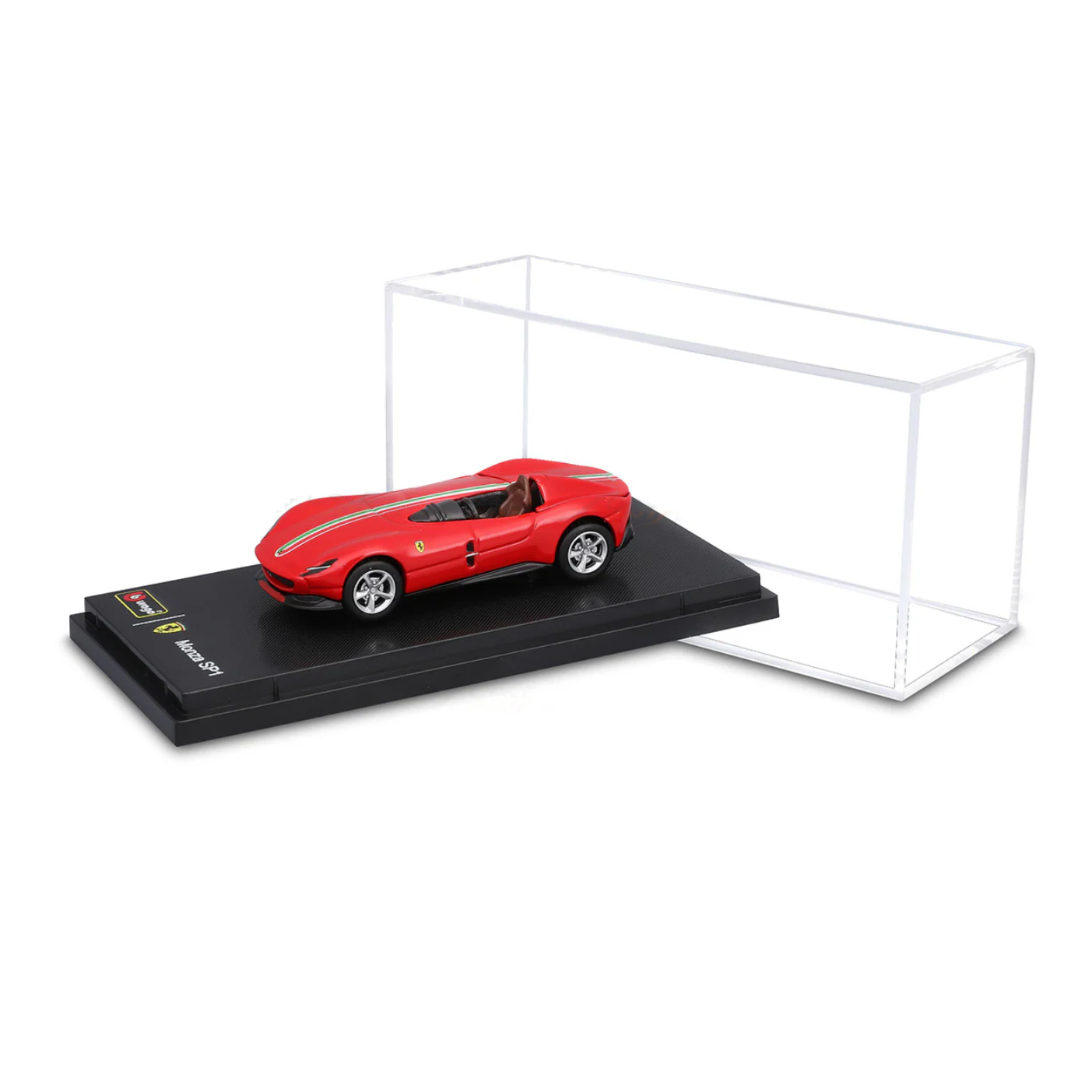 Bburago 1:64 Ferrari Monza SP1 Red Diecast Car