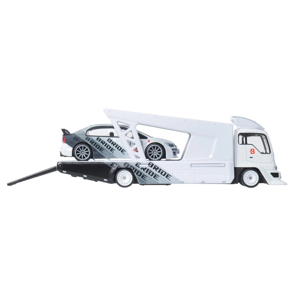Hot Wheels Team Transport '07 Honda Civic Type R & Kousoku Hauler