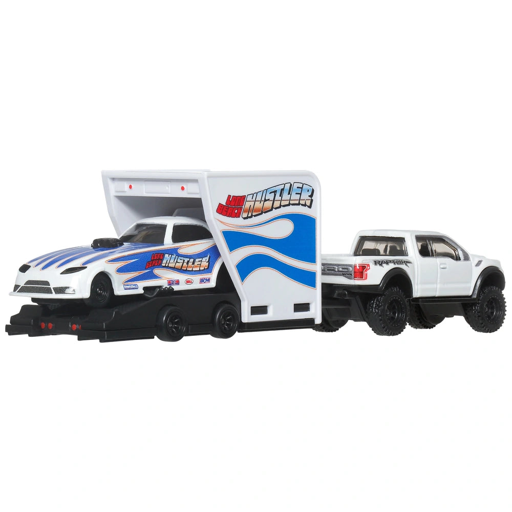 Hot Wheels Team Transport Rob'n Pinks & '17 Ford F-150 Raptor