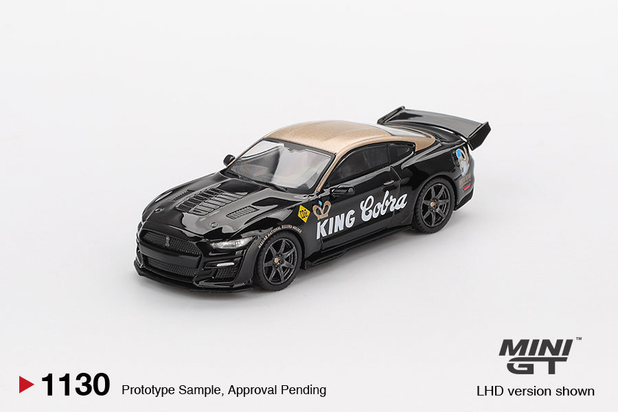 MiniGT 1:64 Shelby GT500 Dragon Snake Concept Black/Gold Diecast Model