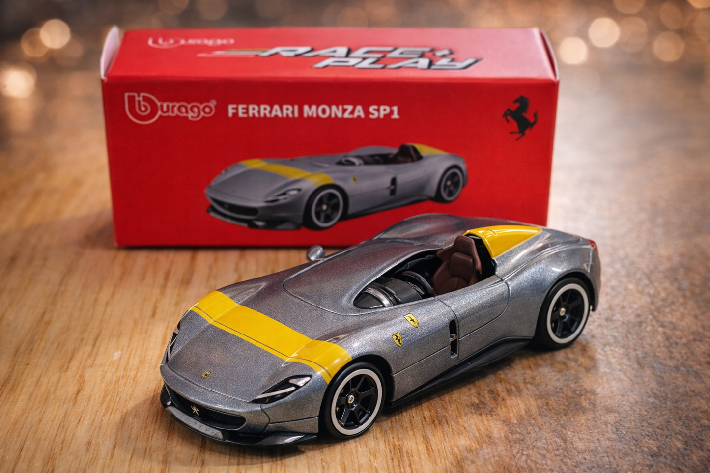 Ferrari Monza SP1 Official 1:64 Scale Model Car by Bburago