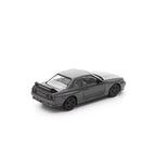 Pop Race Nissan Skyline GT-R R32 Dark Chrome Series 1:64 Scale Diecast Model Car