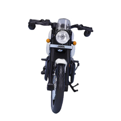 Maisto Jawa 42 Sirius White 1:18 Scale Diecast Motorcycle