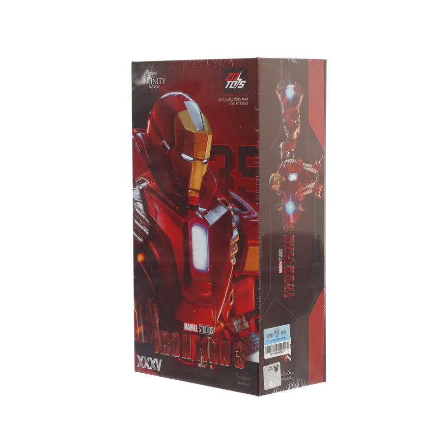 ZD Toys Iron Man Mark 35 "Red Snapper" 1/10 Scale Action Figure