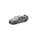 Pop Race Nissan Skyline GT-R R33 Dark Chrome Series 1:64 Scale Diecast Model Car