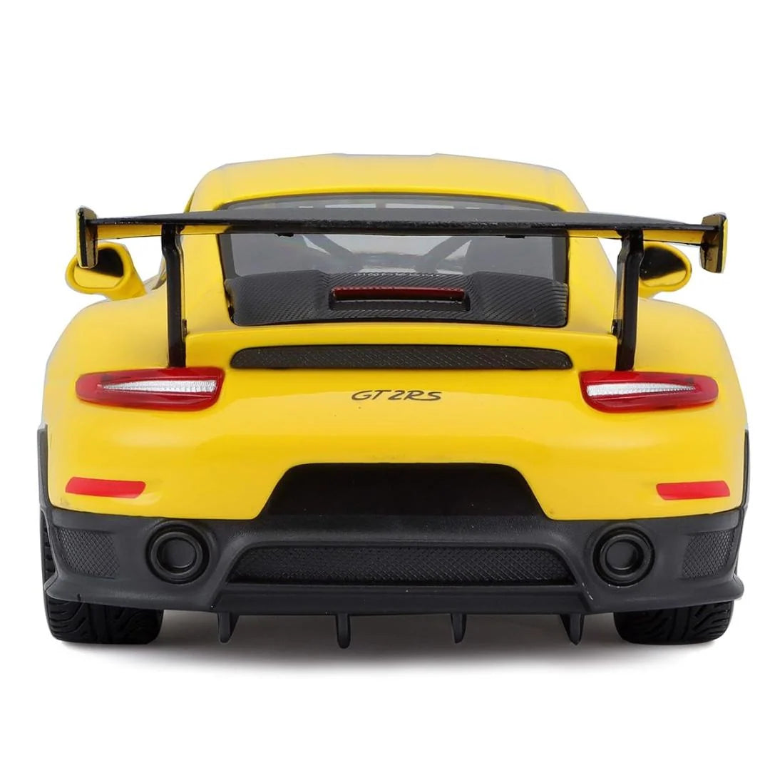Maisto Porsche 911 GT2 RS Yellow 1:24 Scale Diecast Model