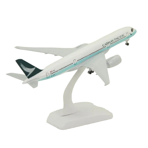 Cathay Pacific Airbus A350-900 1:200 Scale Diecast Airplane Model (20cm)
