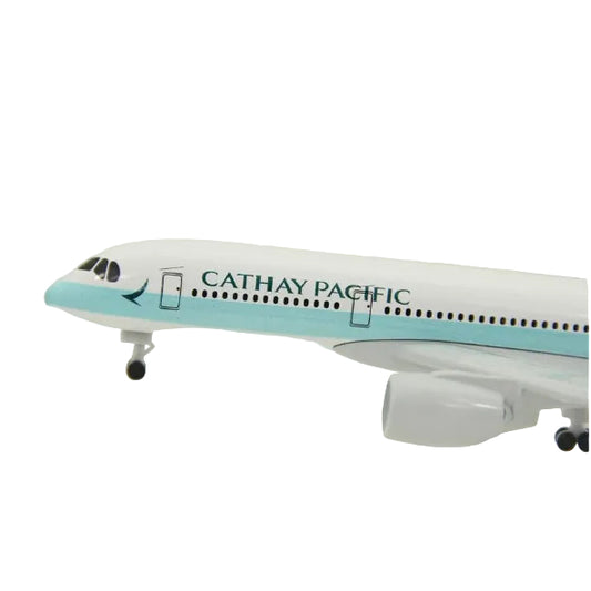 Cathay Pacific Airbus A350-900 1:200 Scale Diecast Airplane Model (20cm)