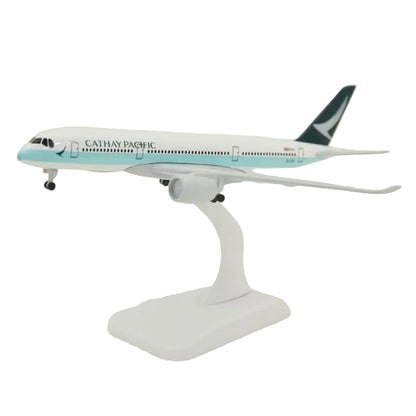 Cathay Pacific Airbus A350-900 1:200 Scale Diecast Airplane Model (20cm)