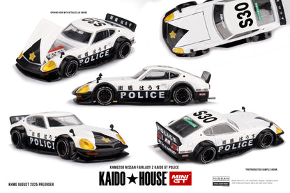 Kaido House 1:64 Nissan Fairlady Z Kaido GT Police Diecast Model