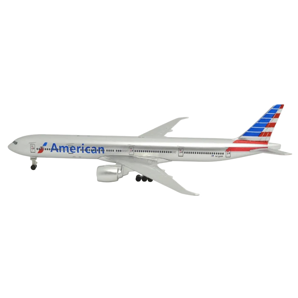 American Airlines Boeing 777 300ER 1:200 Scale Diecast Airplane Model (20cm)