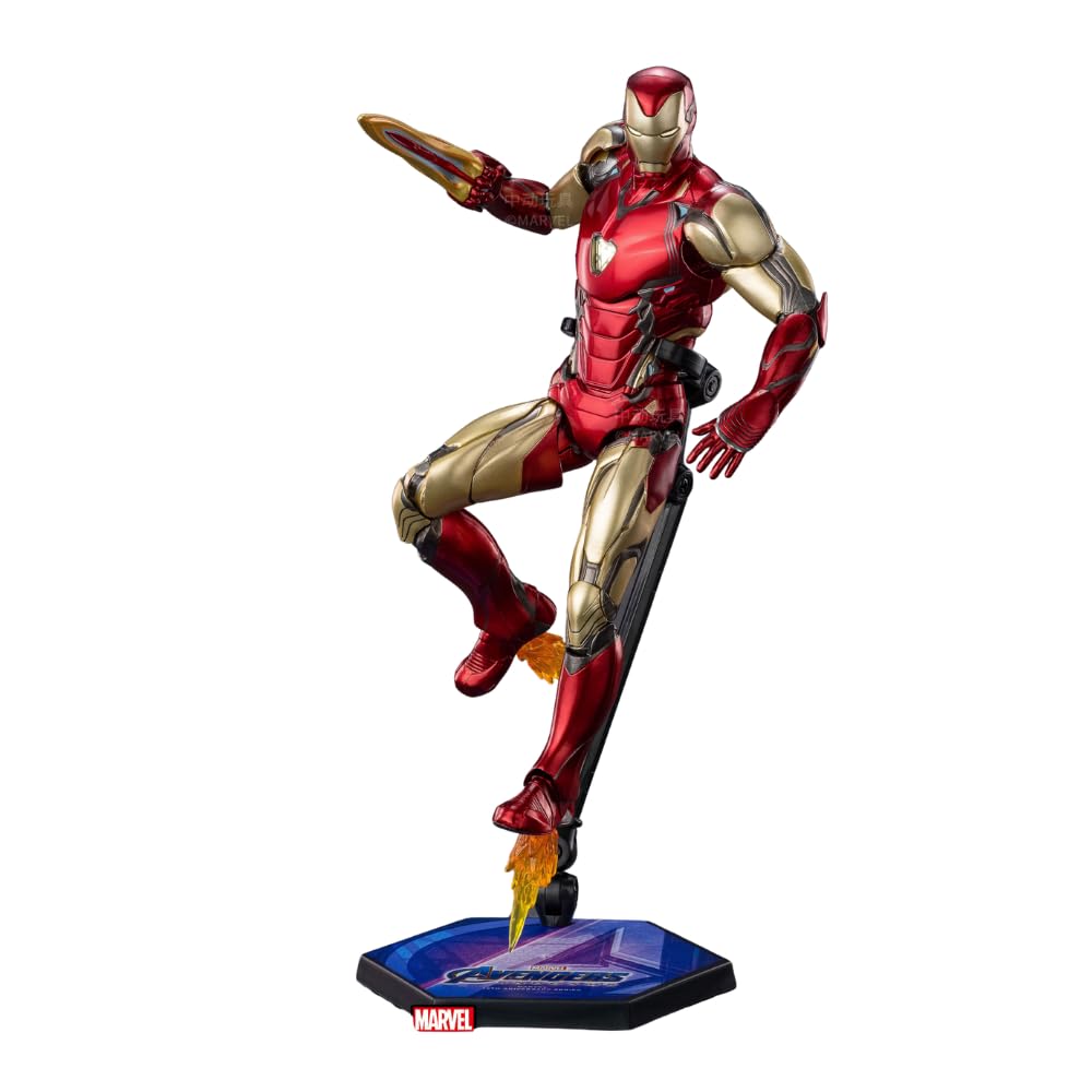 ZD Toys Iron Man Mark 85 Action Figure from Avengers Endgame with Light Effects