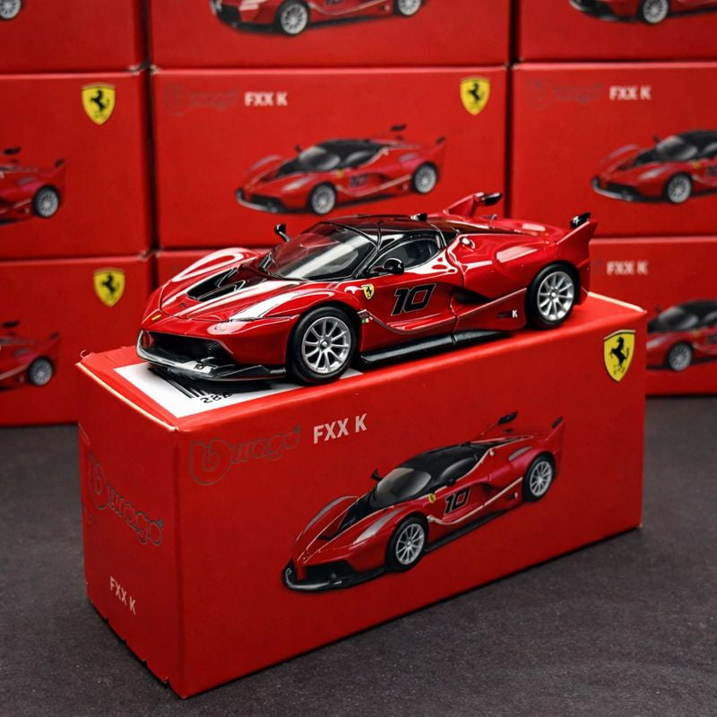 FXX K Ferrari Official 1:64 Scale Model Car by Bburago (Red)
