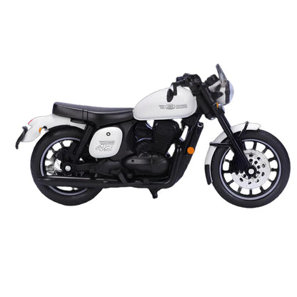 Maisto Jawa 42 Sirius White 1:18 Scale Diecast Motorcycle