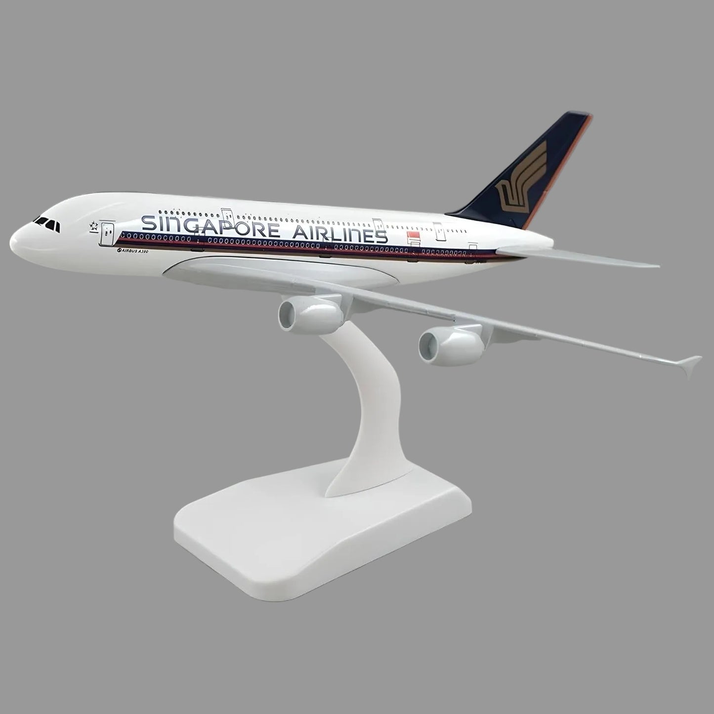 Singapore Airlines Boeing 777 300ER 1:200 Scale Diecast Airplane Model (20cm)