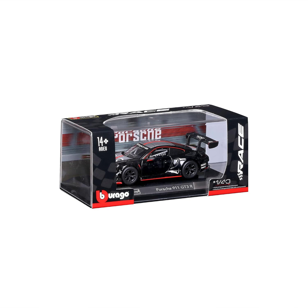 Bburago Porsche 911 GT3 R 1:43 Scale Diecast Model