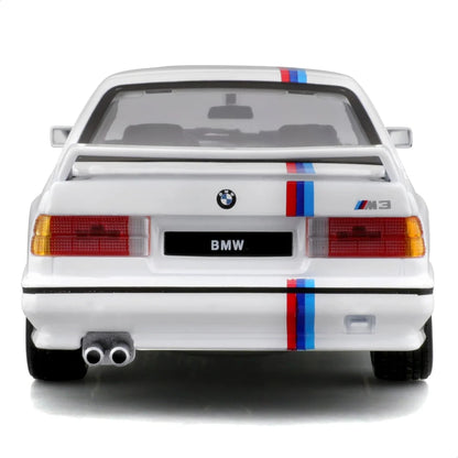 Bburago 1:24 1988 BMW M3 E30 White Diecast