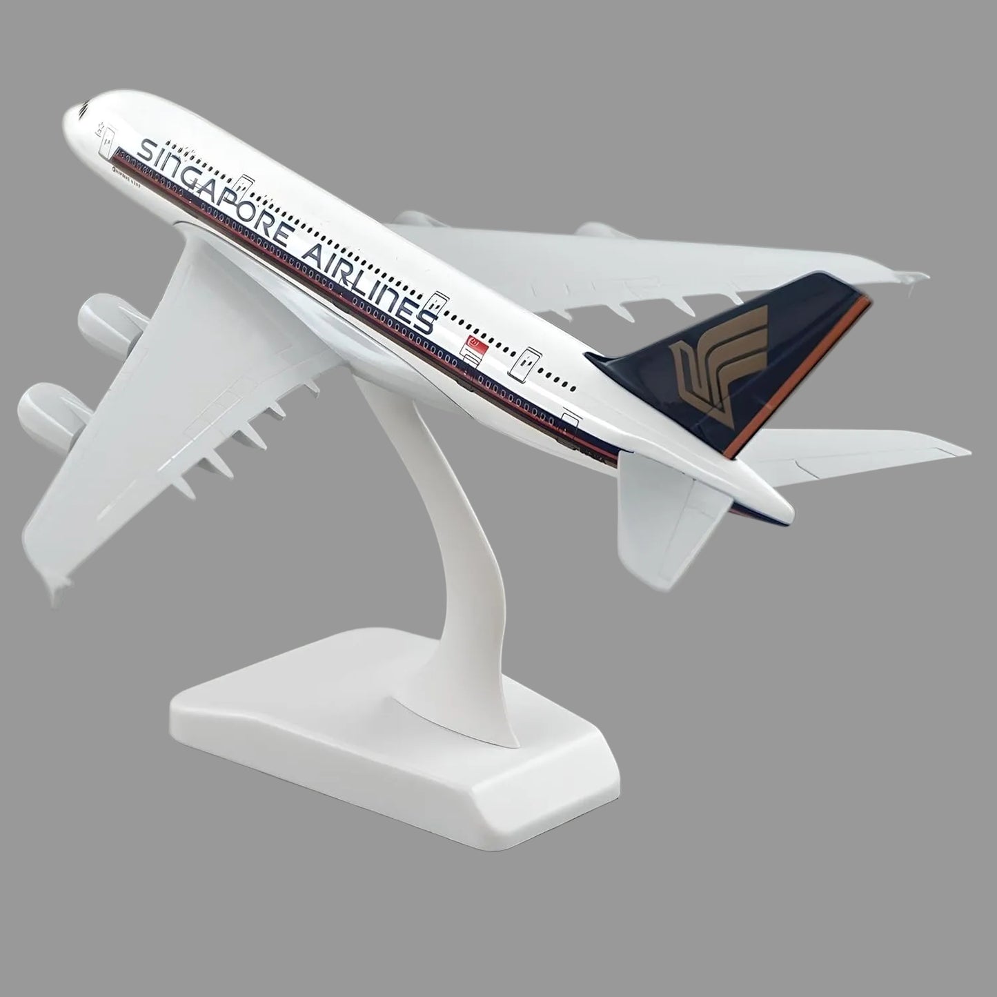 Singapore Airlines Boeing 777 300ER 1:200 Scale Diecast Airplane Model (20cm)