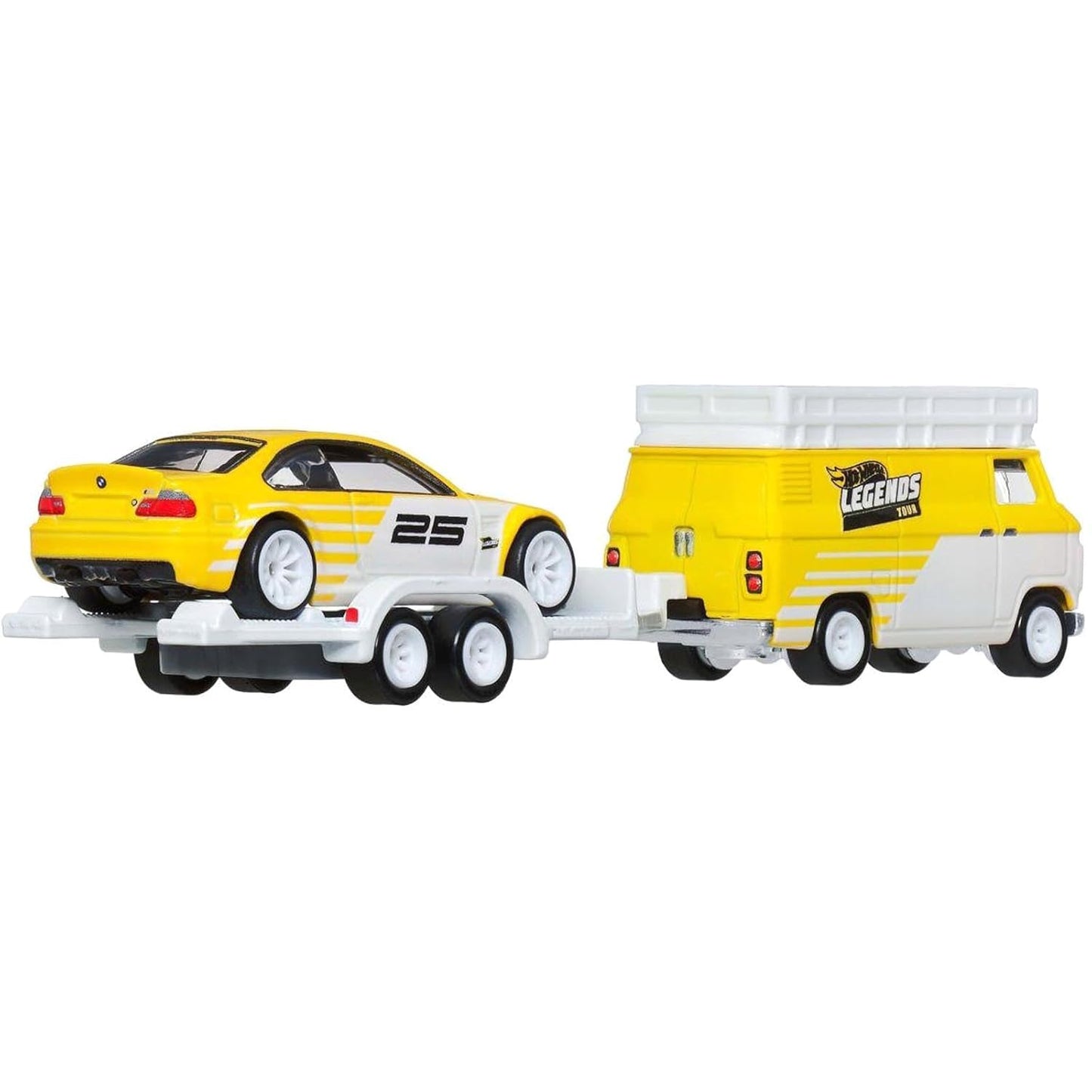 Hot Wheels Legends 2025 HW Rally Hauler with BMW M3 Diecast Model