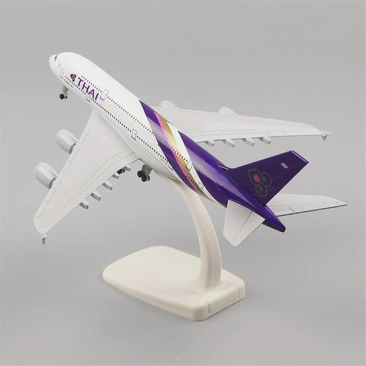 Thai Airways Airbus A380 1:200 Scale Diecast Airplane Model (20cm)