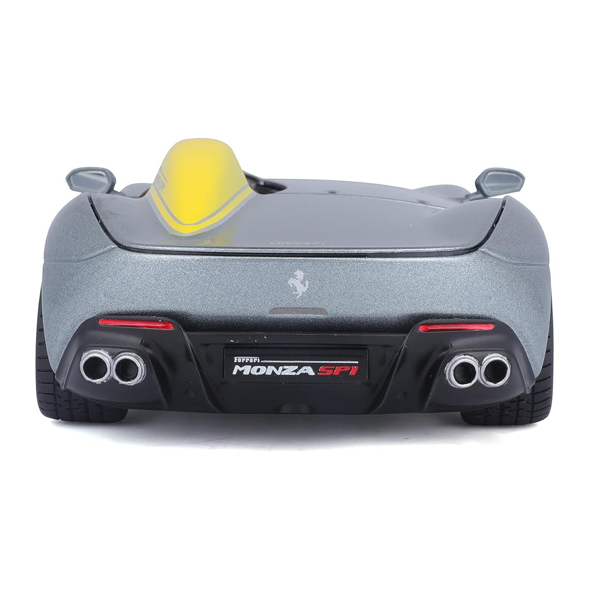 Bburago Ferrari Monza SP1 Silver & Yellow 1:24 Scale Diecast Model