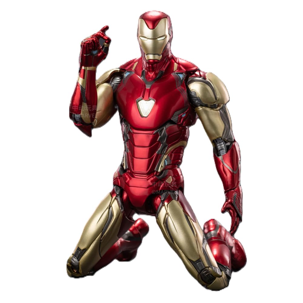 ZD Toys Iron Man Mark 85 Action Figure from Avengers Endgame with Light Effects