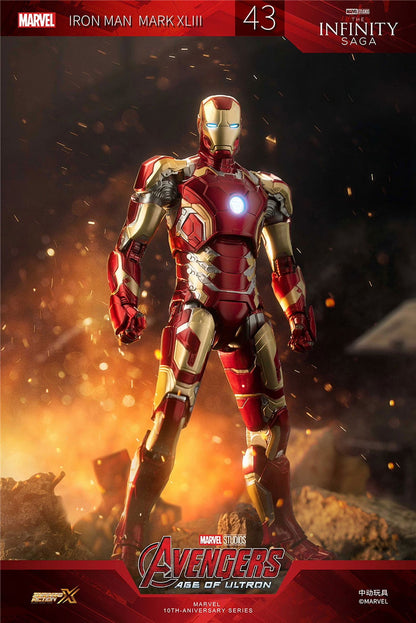 ZD Toys Iron Man Mark XLIII Action Figure (Avengers Age of Ultron)