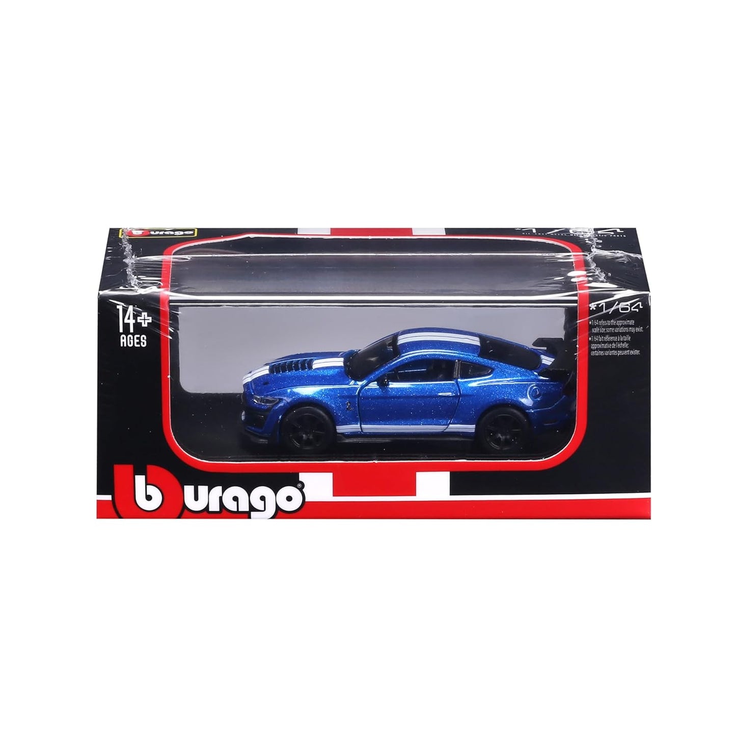 Bburago 1:64 2020 Mustang Shelby GT500 Blue