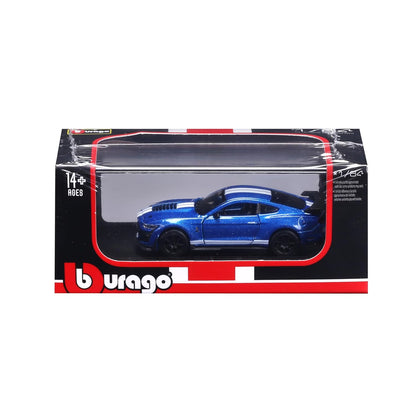 Bburago 1:64 2020 Mustang Shelby GT500 Blue