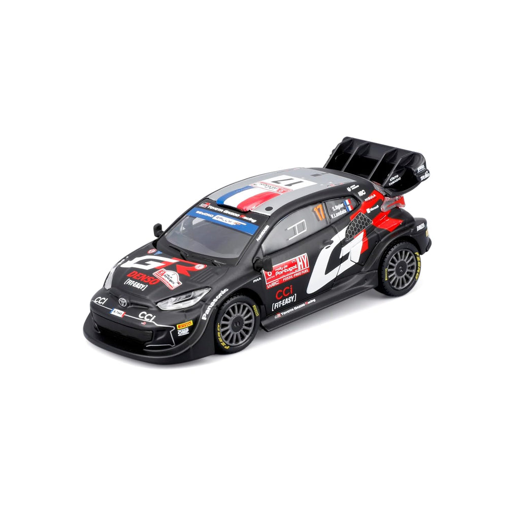 Bburago Toyota GR Yaris Rally 1 Hybrid #17 1:43 Scale Diecast Model