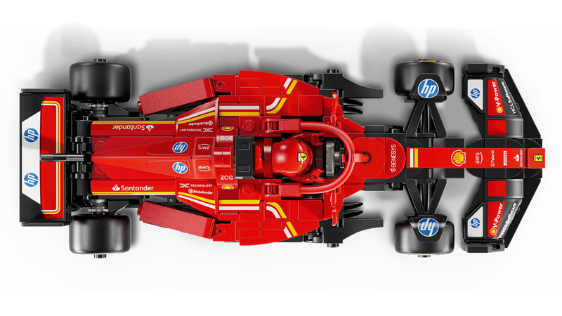 Lego Ferrari SF-24 F1 Race Car