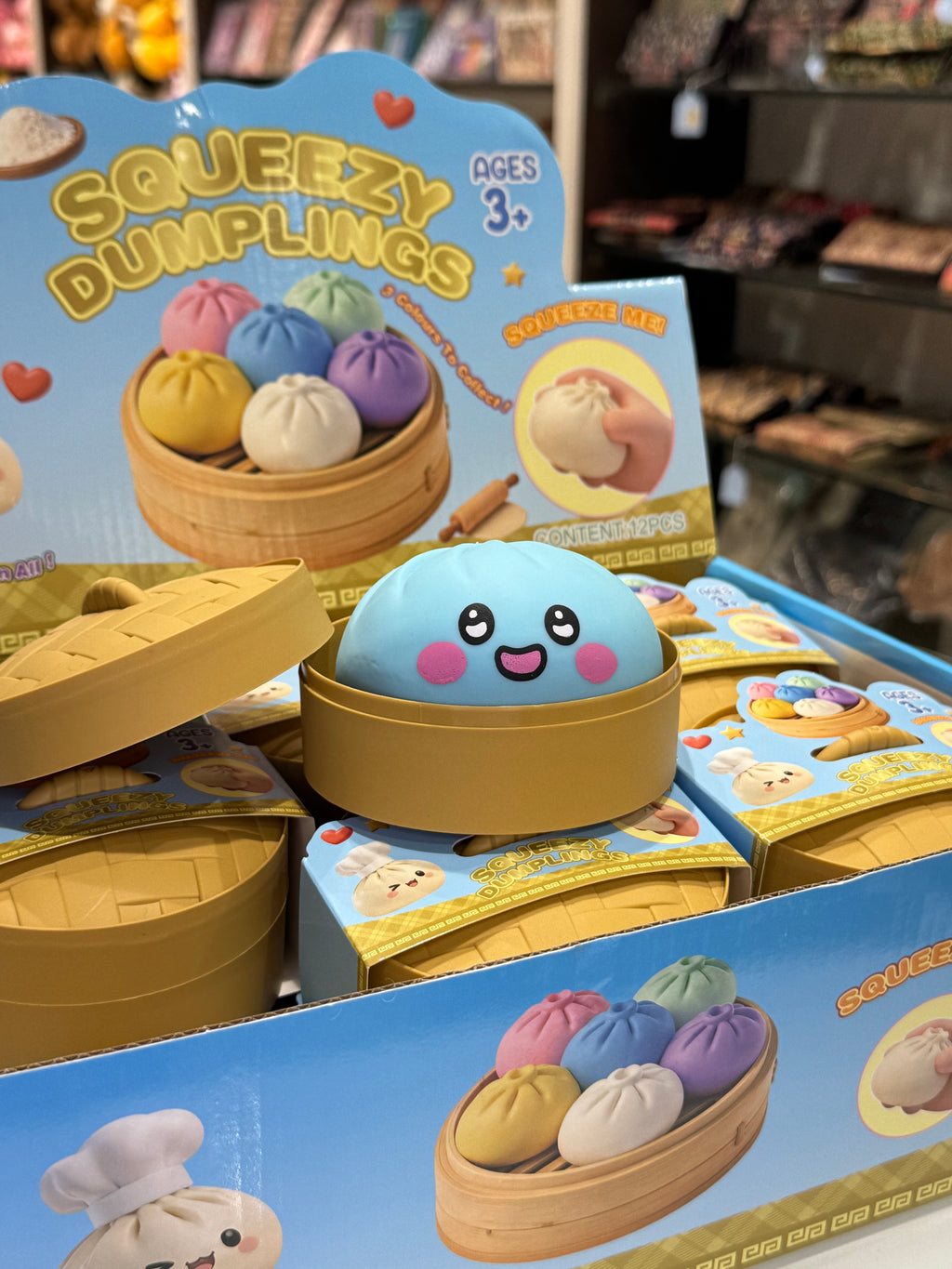 Squeezy Dumplings Squishy Fidget Toy
