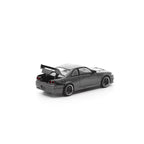 Pop Race Nissan Skyline GT-R R33 Dark Chrome Series 1:64 Scale Diecast Model Car