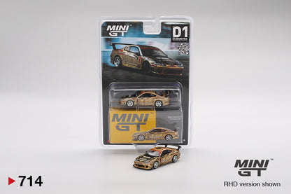 MiniGT 1:64 Nissan Silvia (S15) Top Secret D1GP Diecast Model