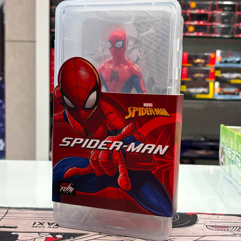 ZD Toys Spider-Man 7-Inch Action Figure (Clear Case)