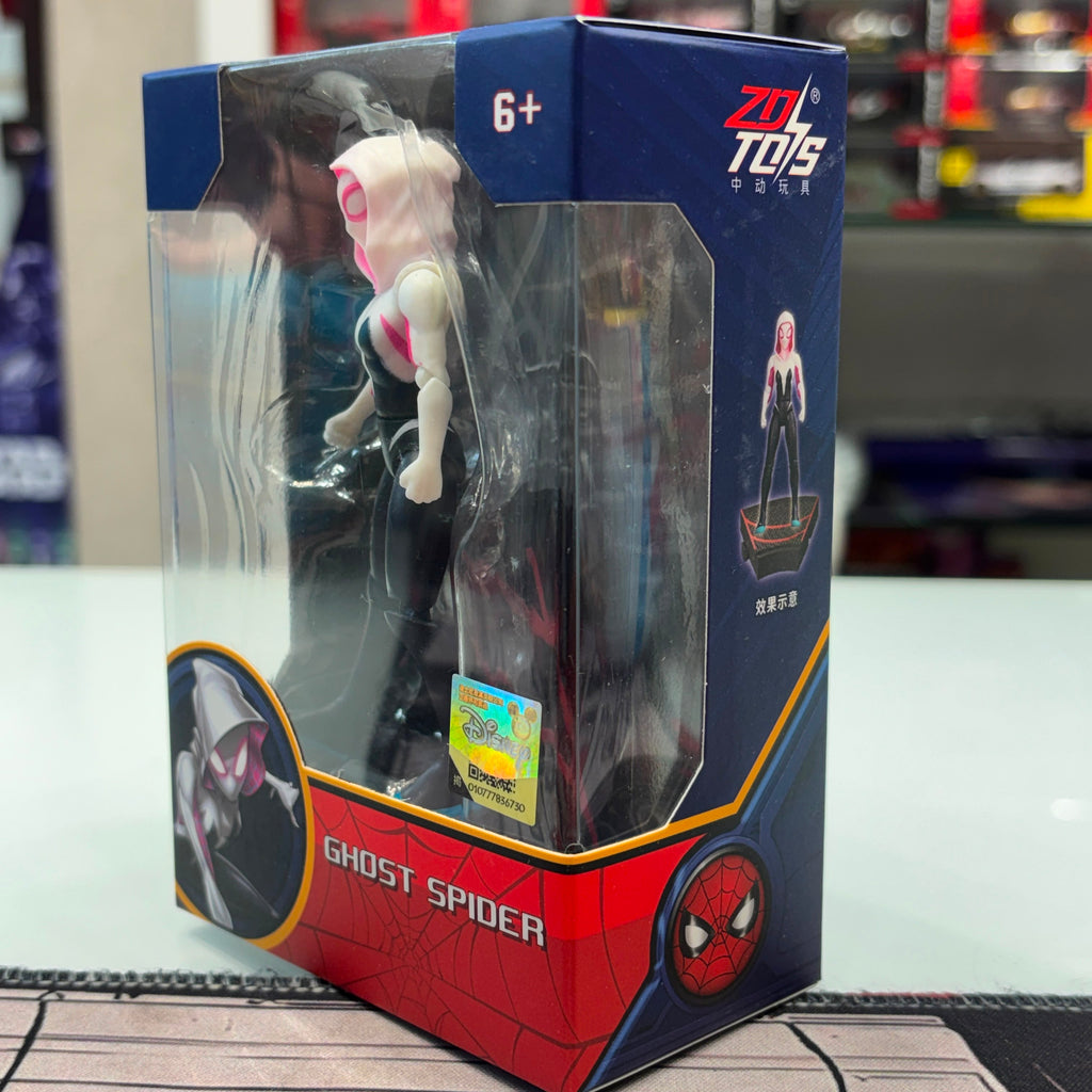 ZD Toys Spider-Verse Gwen Stacy Ghost-Spider 4-Inch Action Figure