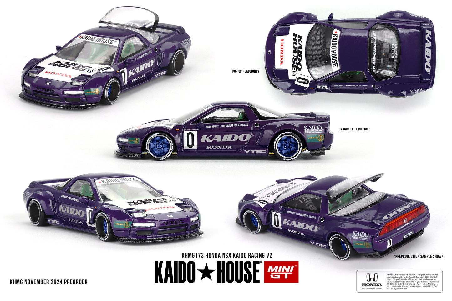 Kaido House 1:64 Honda NSX Kaido Racing V2 Diecast Model
