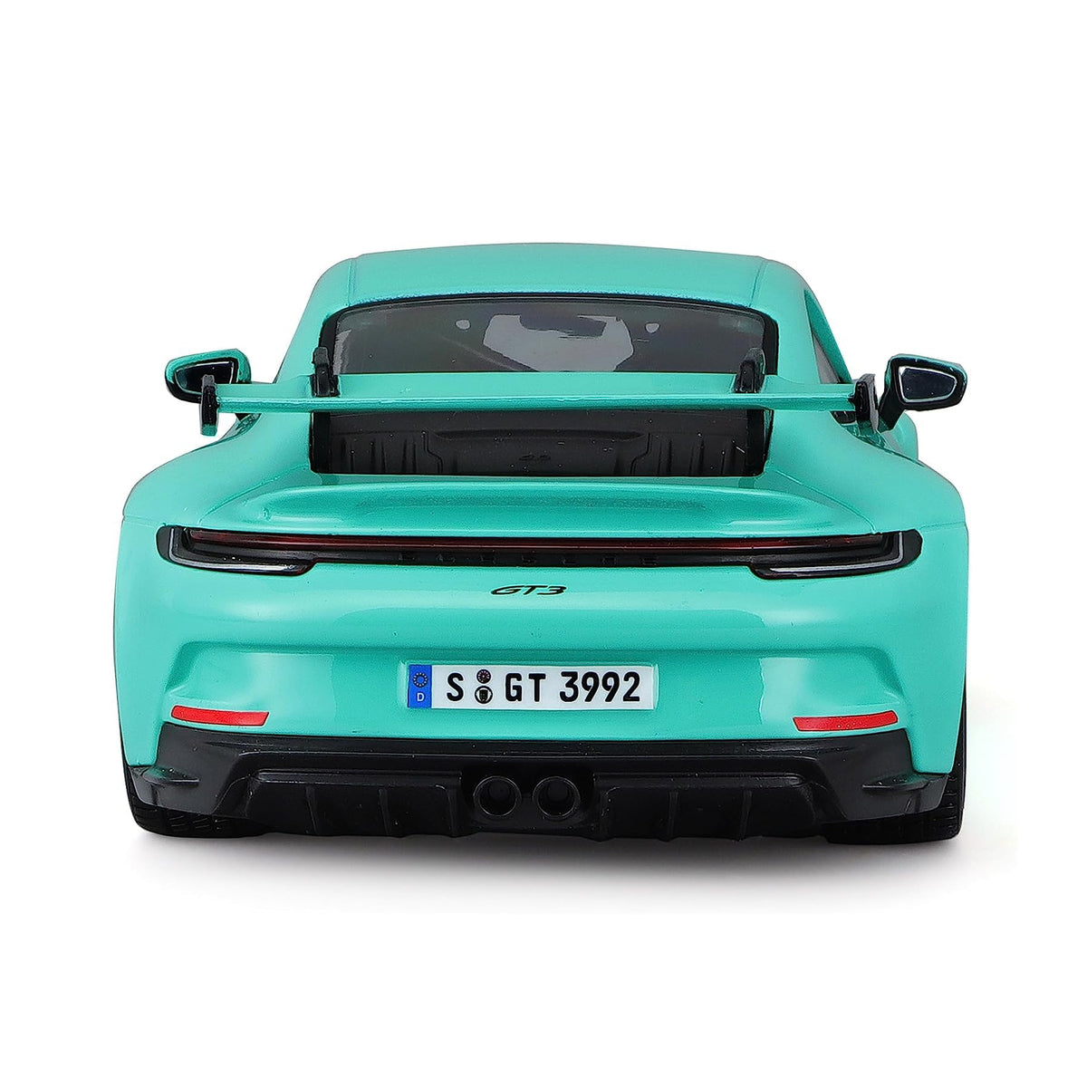 Bburago Porsche 911 GT3 Mint Green 1:24 Scale Diecast Model