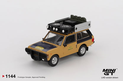MiniGT 1: 64 Range Rover 1981 Camel Trophy Diecast Model