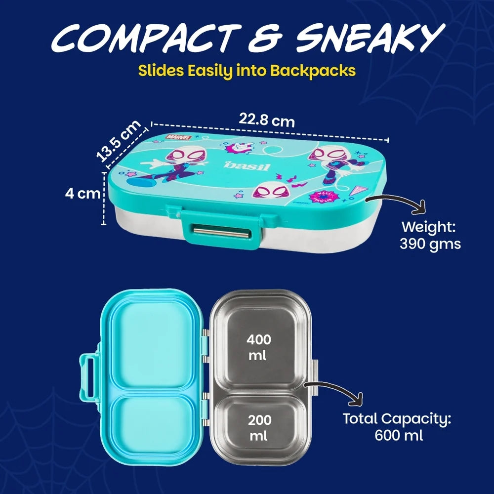 Basil Gwen Stacy Slingy Star Bento Ace - 2 Compartment Lunch Box