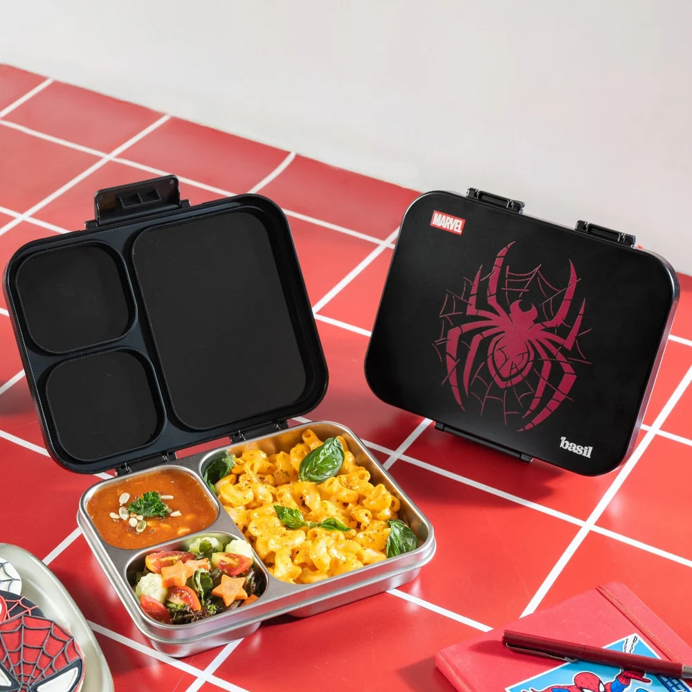 Basil Spiderman Phantom Web Bento Ace - 3 Compartment Lunchbox