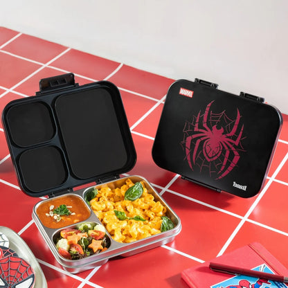 Basil Spiderman Phantom Web Bento Ace - 3 Compartment Lunchbox