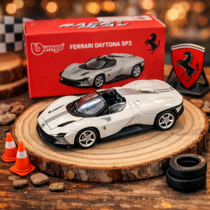 Ferrari Daytona SP3 Official 1:64 Scale Model Car by Bburago
