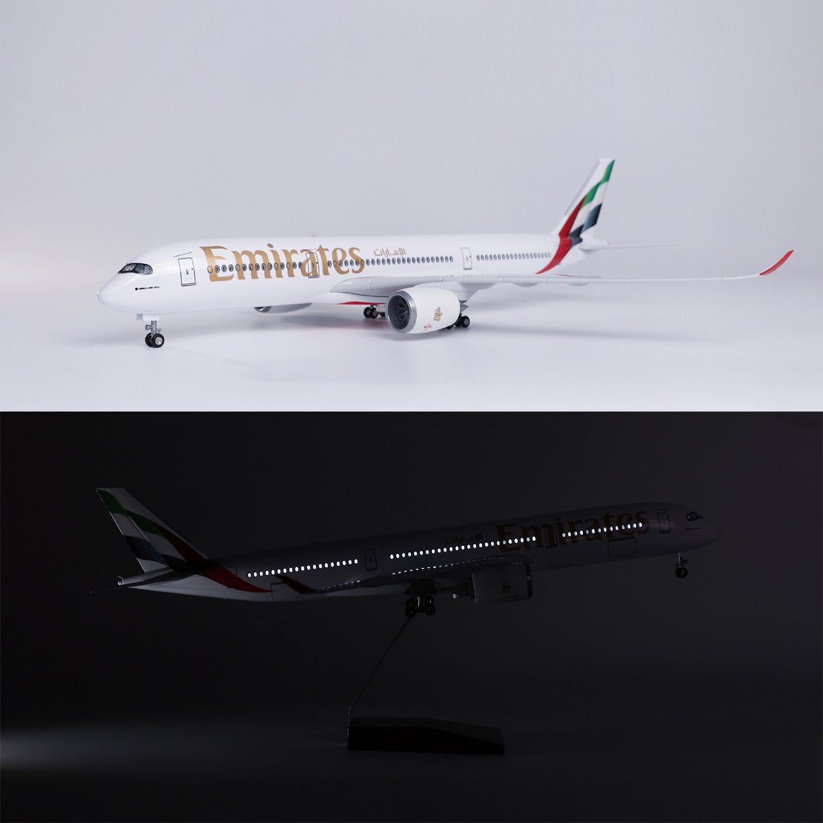 Emirates Airbus A380 Livery 1:160 Scale Diecast Airplane Model (47cm)