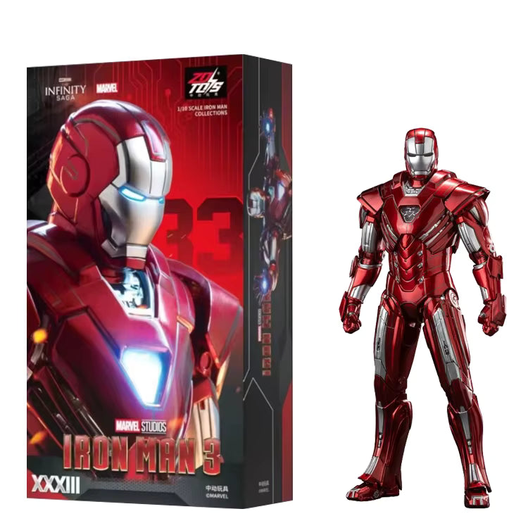 ZD Toys Iron Man Mark 33 "Silver Centurion" 1/10 Scale Action Figure