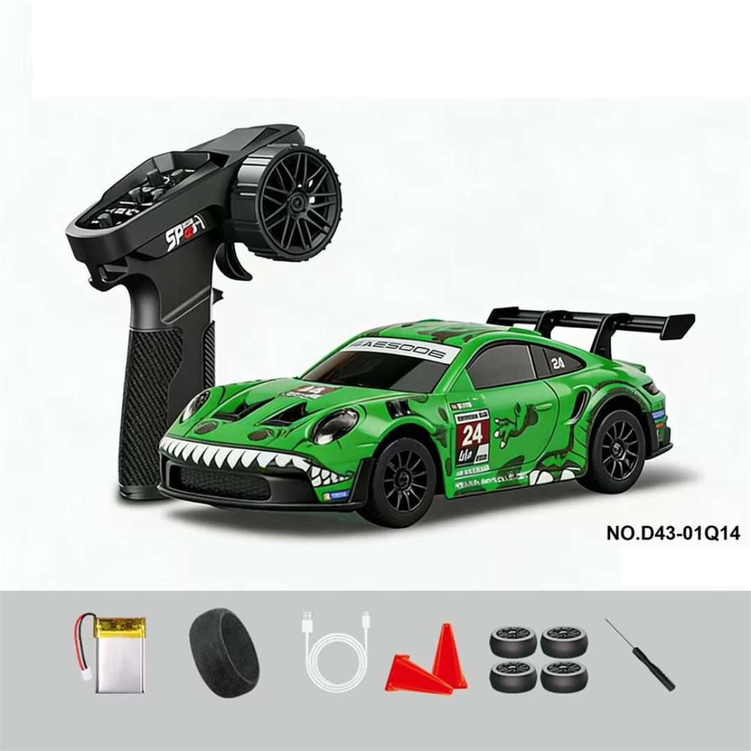 HStar D43-01Q14 Rexy Porsche 911 GT3 R 1:43 4WD RC Drift Car