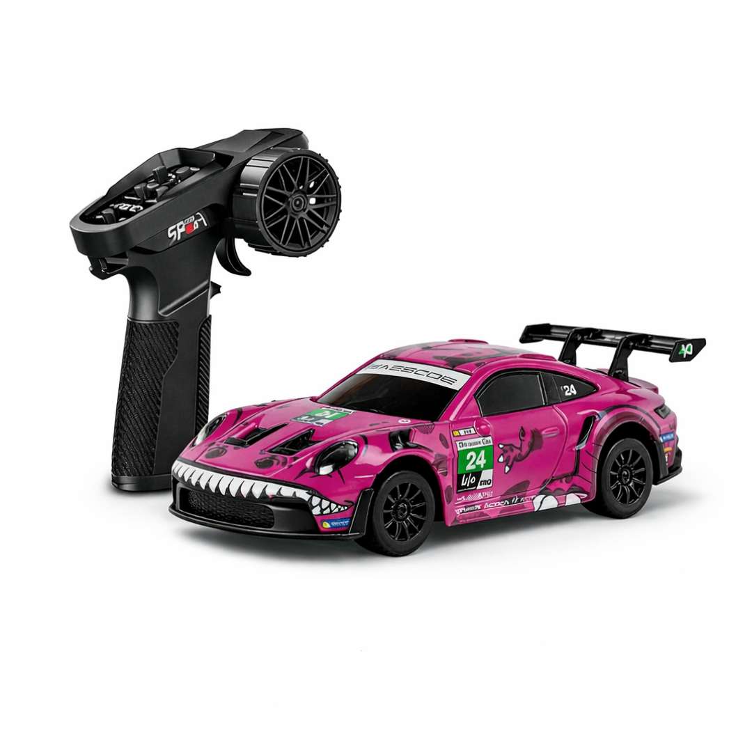 HStar D43-01Q13 Roxy Porsche 911 GT3 R 1:43 4WD RC Drift Car