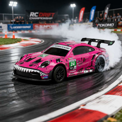 HStar D43-01Q13 Roxy Porsche 911 GT3 R 1:43 4WD RC Drift Car
