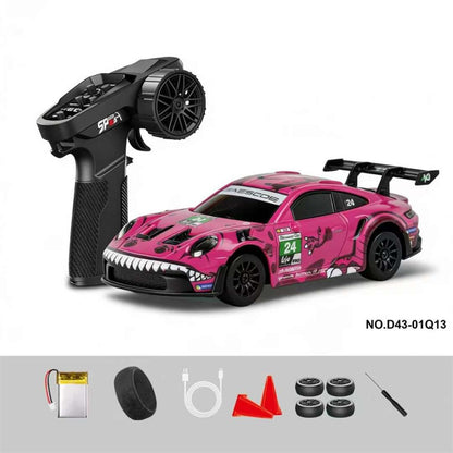 HStar D43-01Q13 Roxy Porsche 911 GT3 R 1:43 4WD RC Drift Car